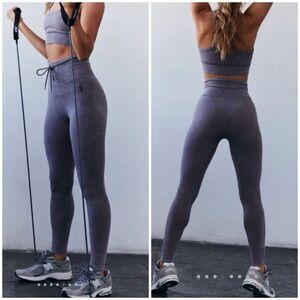 NWOT Free People FP Movement Go To Leggings - washed driftwood gray - M/L